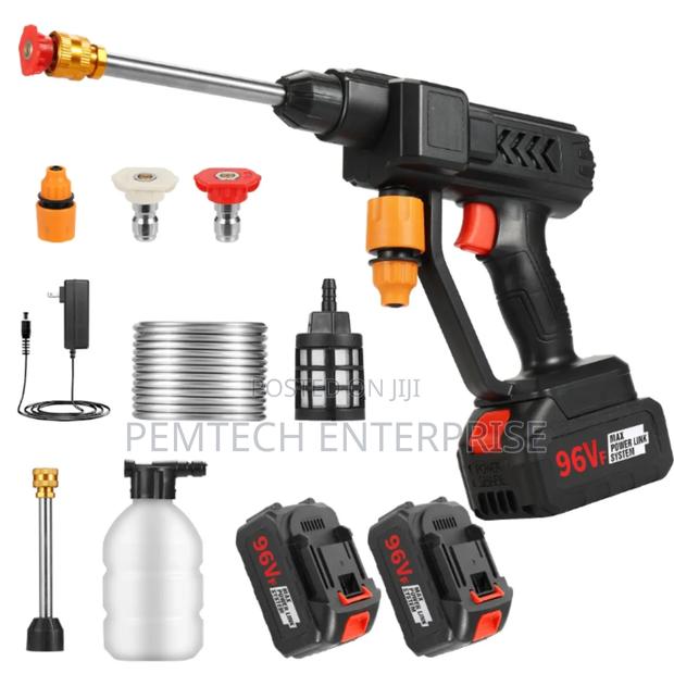 Portable Cordless Pressure Washer Kit. - main view