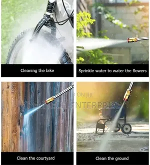 Portable Cordless Pressure Washer Kit.
