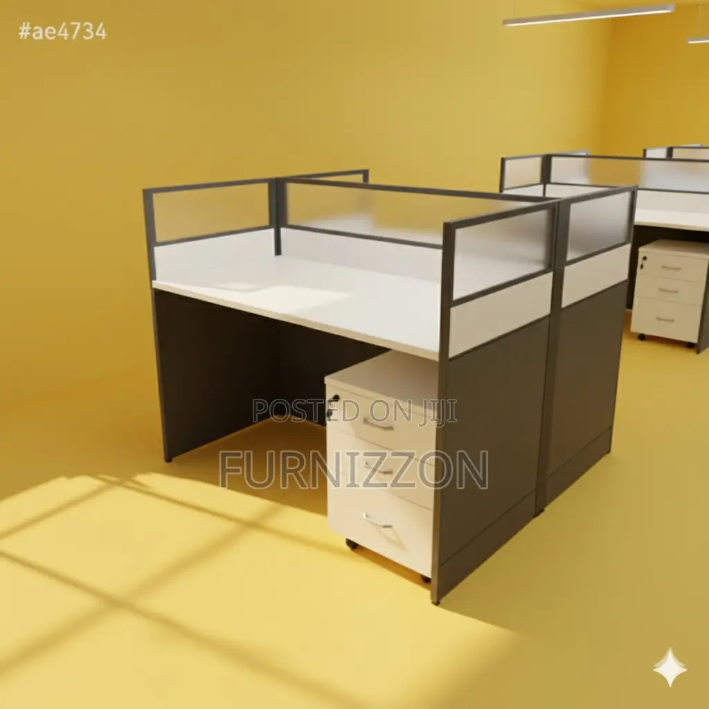 Professional 2-Person Office Workstation