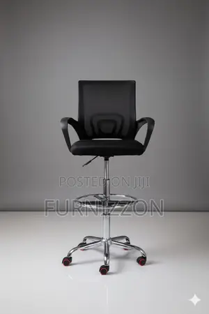 Comfortable Height Adjustable Mesh Counter Chair
