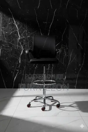 Ergonomic Height Adjustable Mesh Counter Chair