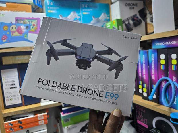 E99 Foldable Drone Dual Hd/ Camera Wi-Fi FPV - thumbnail 4