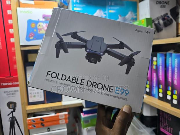 E99 Foldable Drone With One-Key Takeoff Landing - thumbnail 2