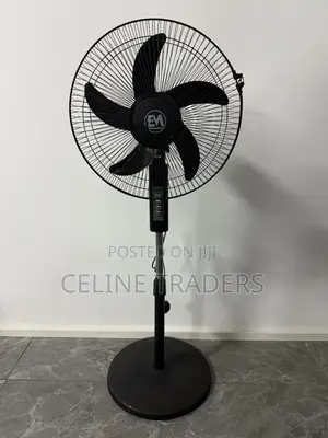Black 16 Inches Electromate Electromate Standing Fans