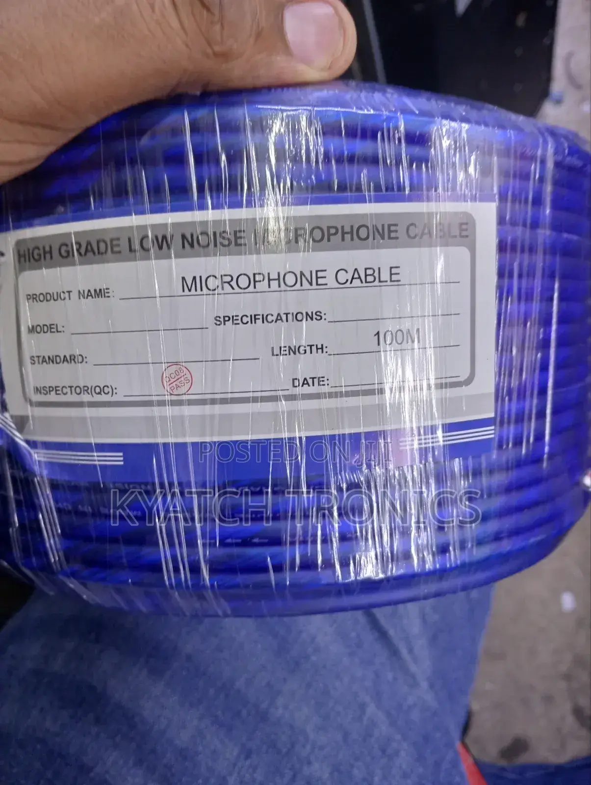Mic Cable 100m