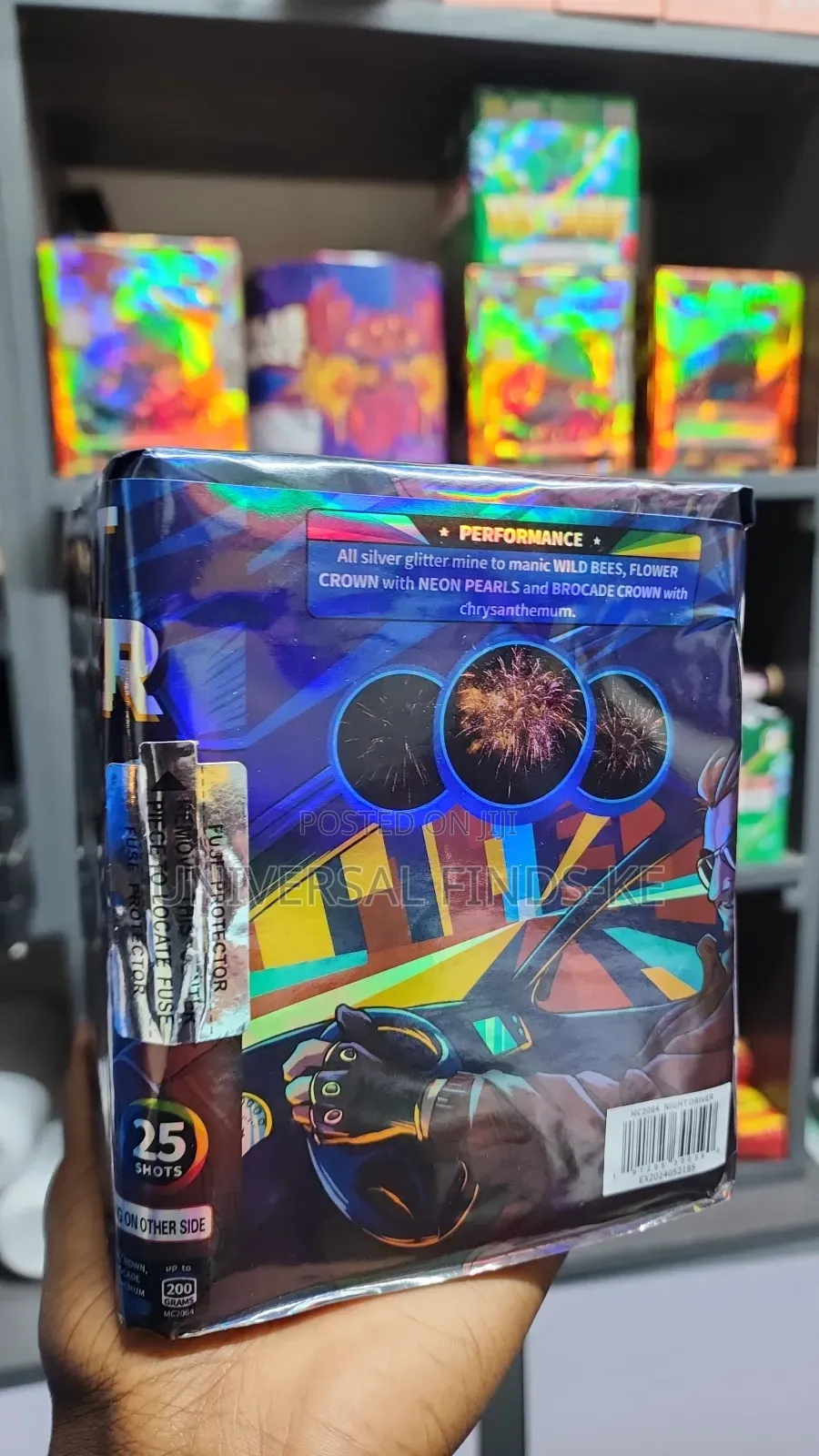 Fireworks ,Night Drive With 25 Shots