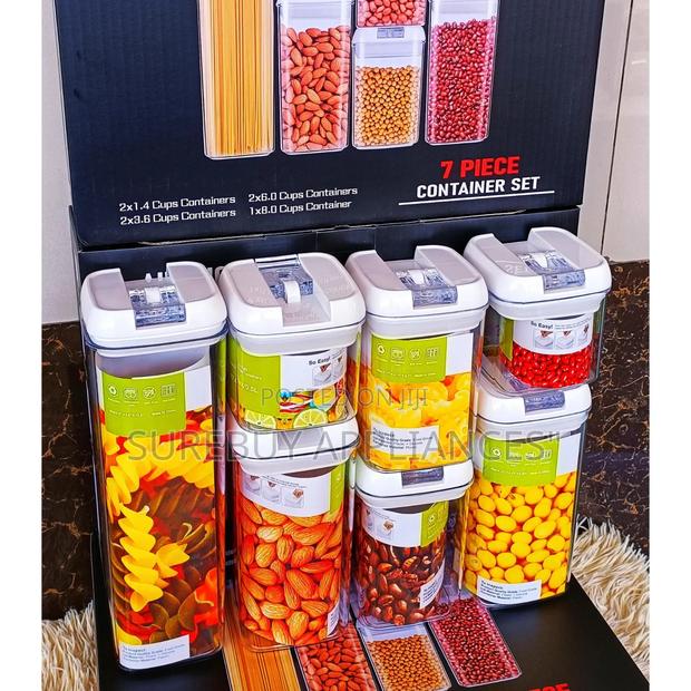 Transparent Acrylic Food Storage Containers