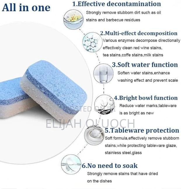 12pc Pack of Washing Machine Cleaning Tablets - thumbnail 5