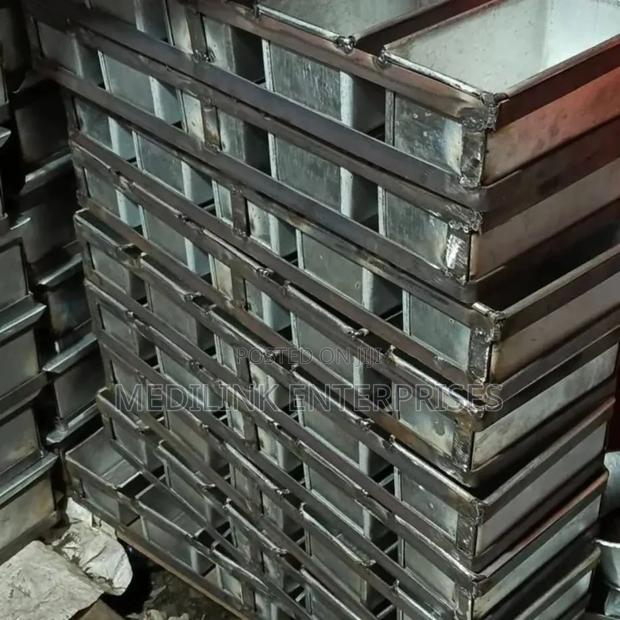 Galvanized 500g Baking Tins (Breads) - main view