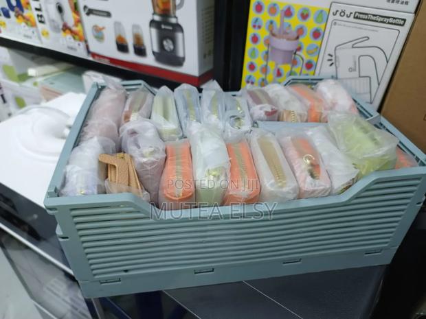 Pink,Blue Purple Collapsible Minimalist Baskets - thumbnail 4