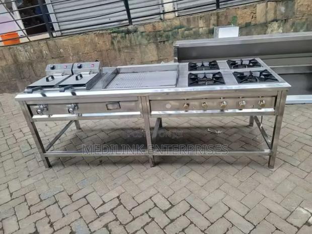 Stainless Steel Commercial Kitchen Cooking Rages