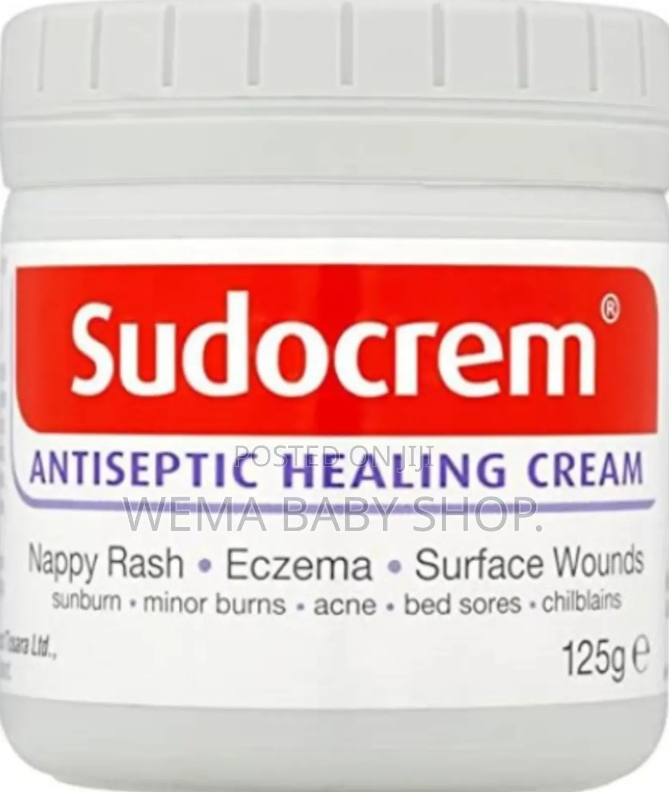 125g Sudocrem Antiseptic Healing Cream.