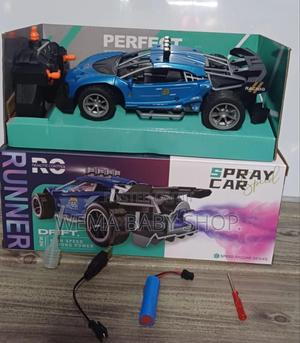 Rechargeable Runner Spray Remote Control Car. - thumbnail 2