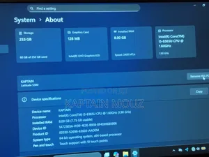 Laptop Dell Latitude 5300 8GB Intel Core i5 SSD 256GB
