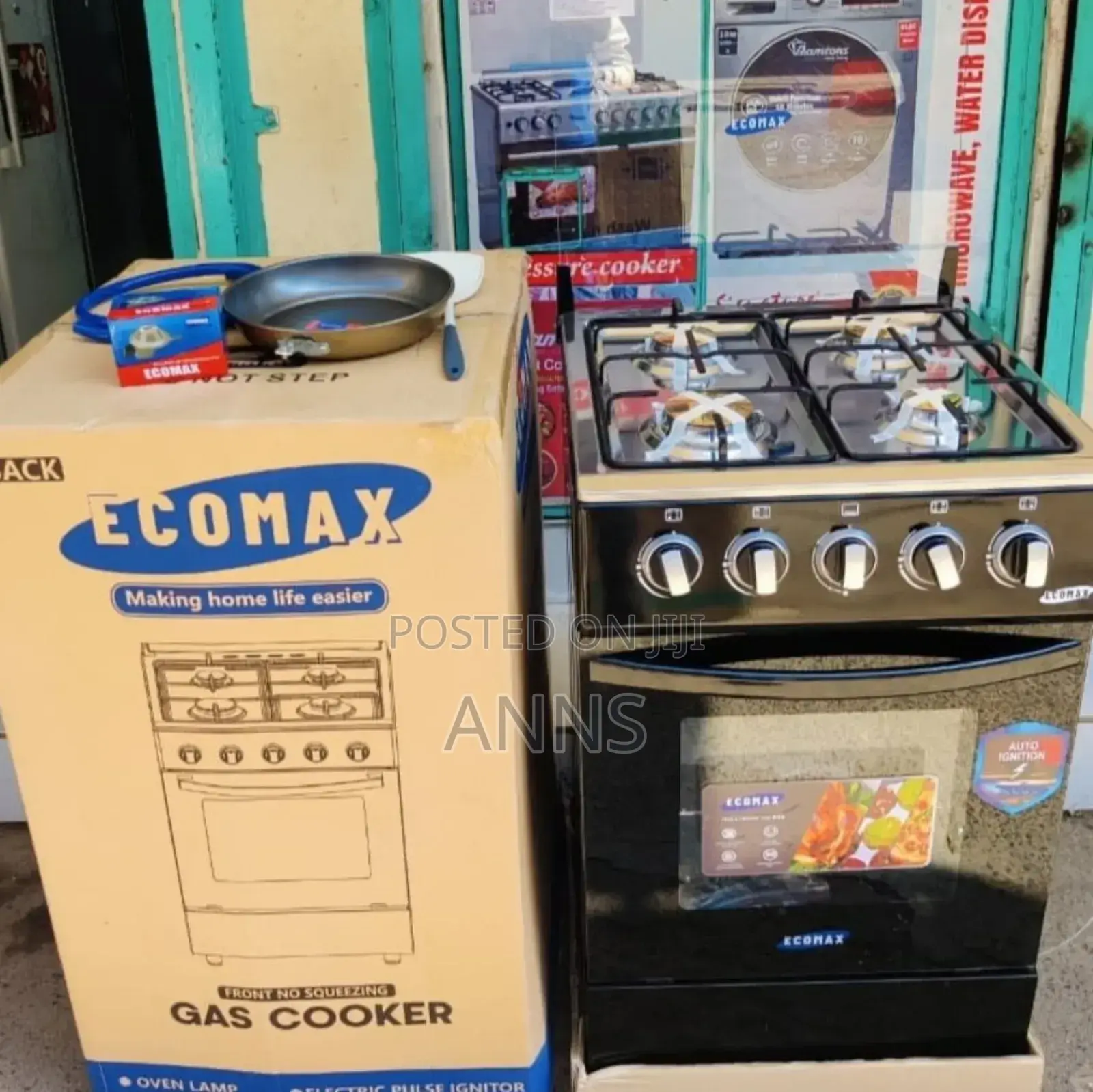 Full Gas Cooker Standing