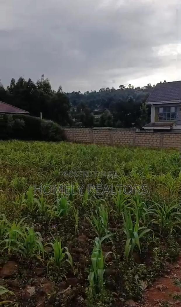 Gated Residential Quarter Acre Plot in Kikuyu, Thigio. Red Soil Land
