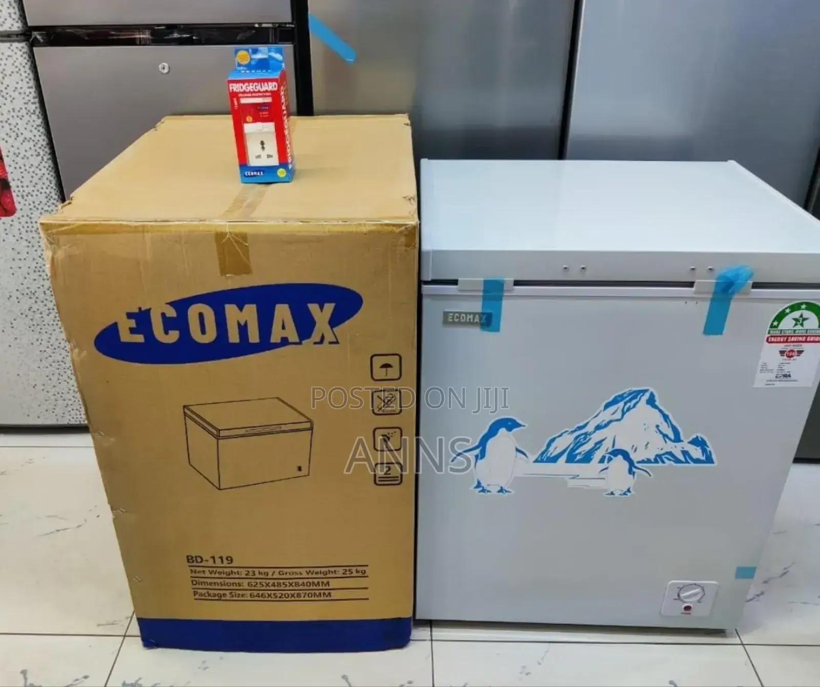 119litres Ecomax Deep Freezer