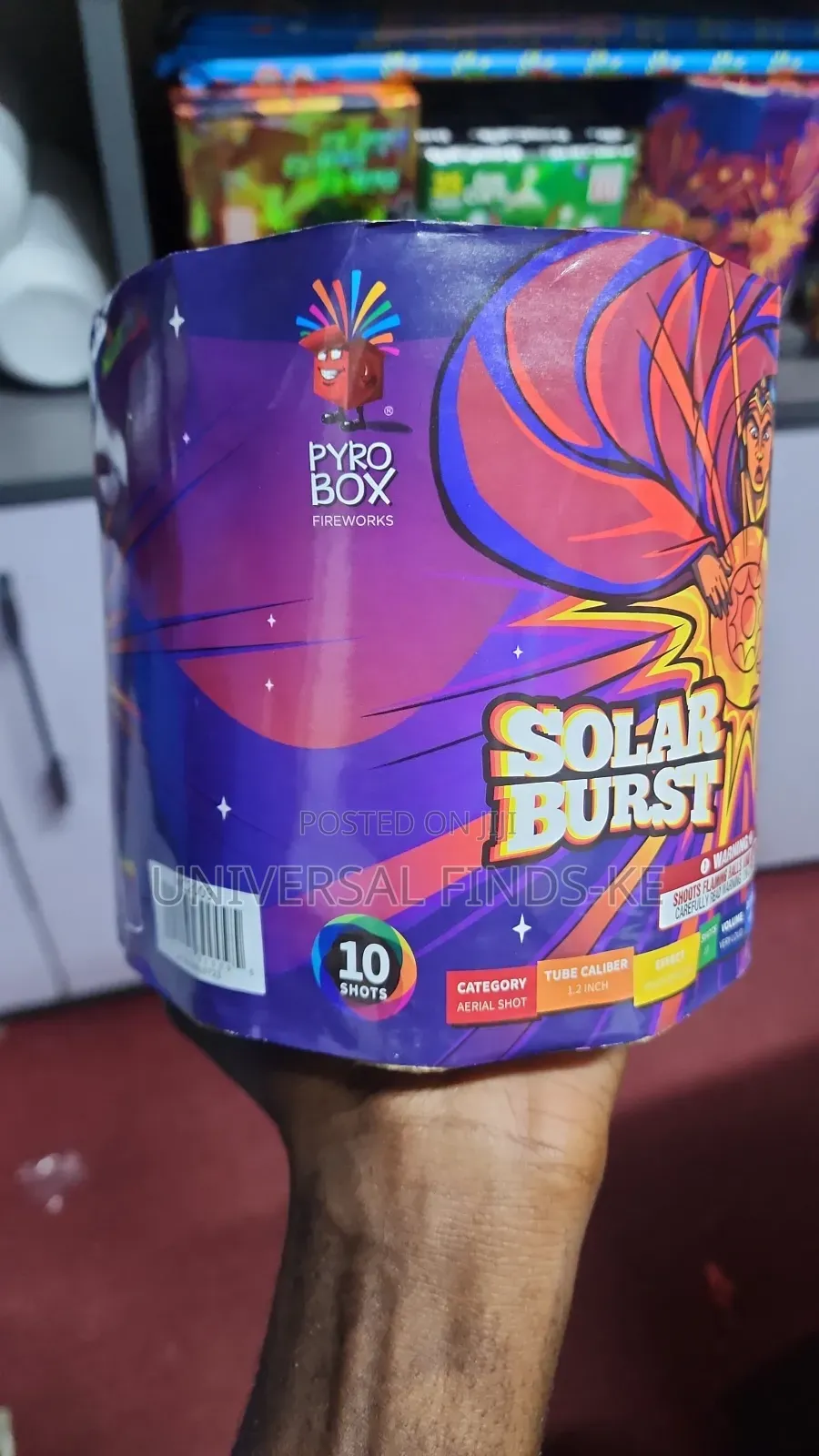 Fireworks ,Solar Burst With 10 Shots