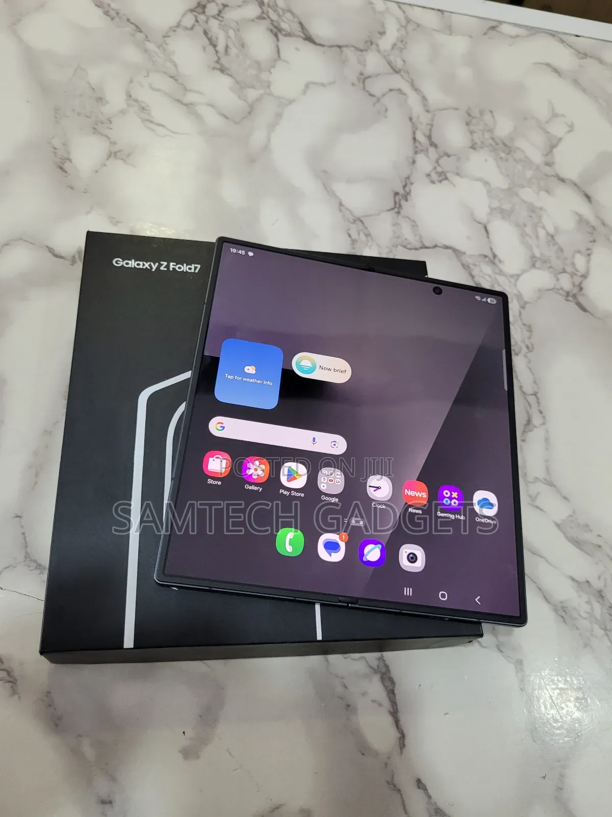 New Samsung Galaxy Z Fold7 1 TB Black