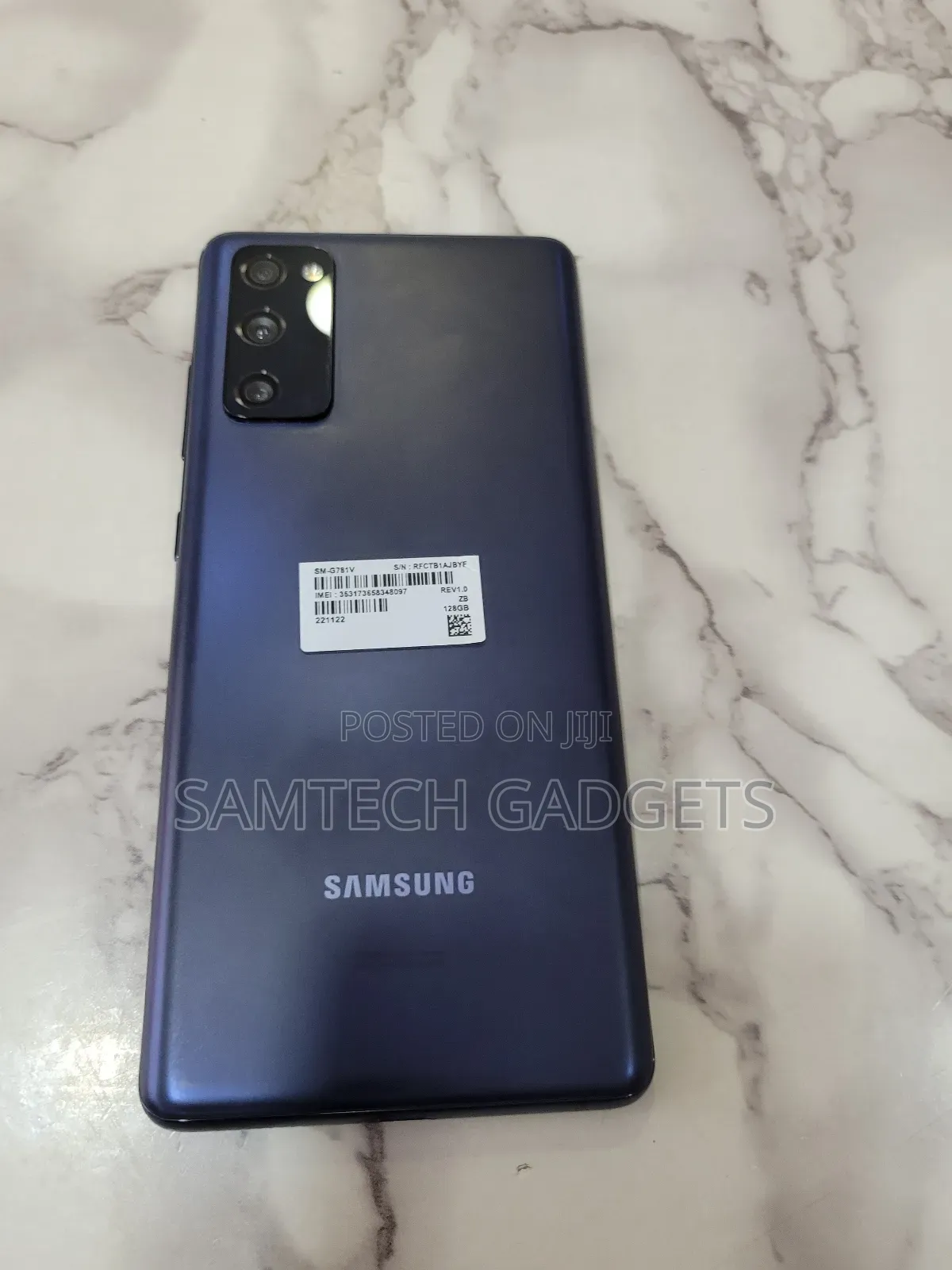 New Samsung Galaxy S20 FE 128 GB Blue