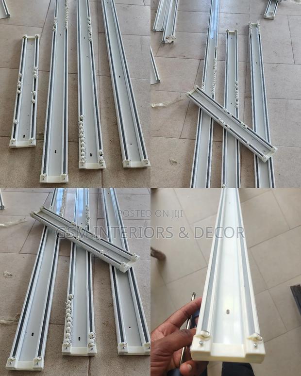 Strong Aluminium Curtain Rails for Heavy Curtains