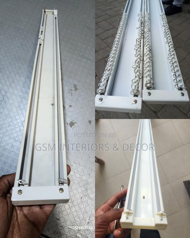 Aluminium Curtain Rails for Hooks Curtains