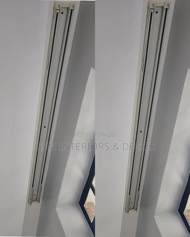 Aluminium Curtain Rails for Hidden Ceiling Curtains