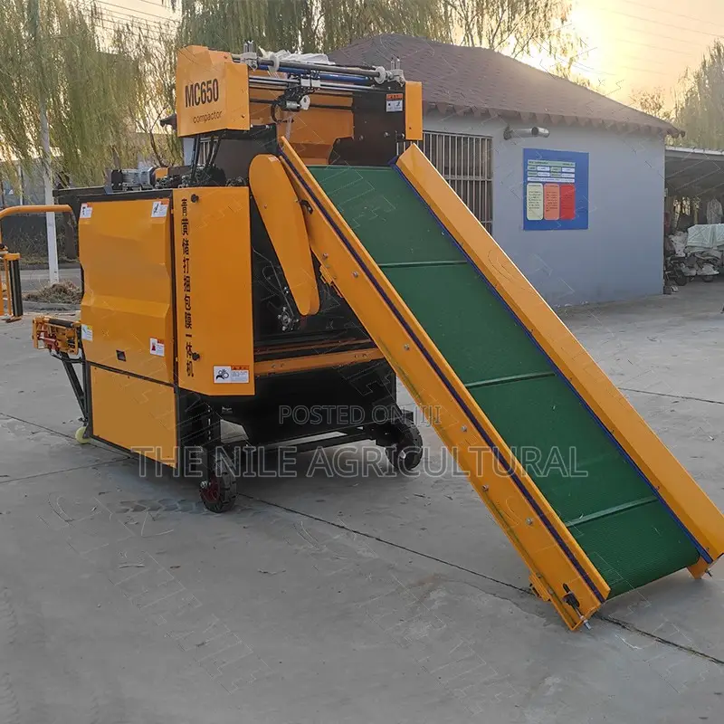 Electric Grass Silage Balers Wrapper Packing Machine for Kenya