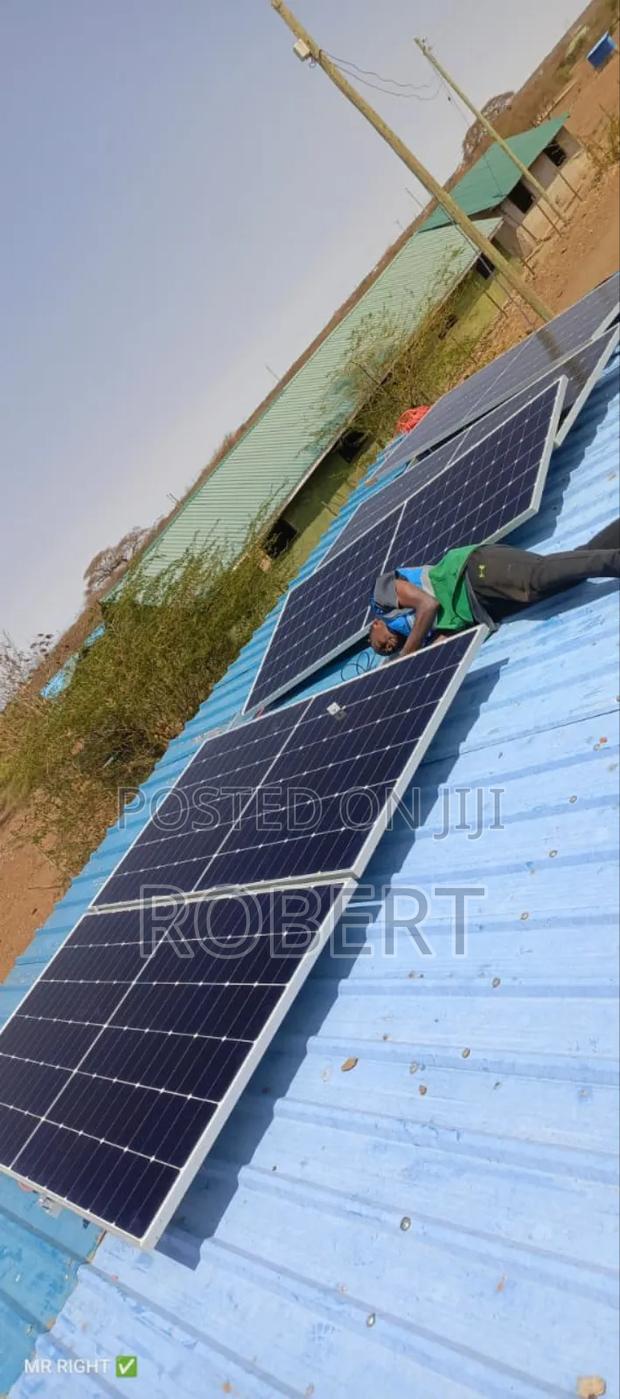 Solar Panel Batteries Inverter Solar Water Heater Installation