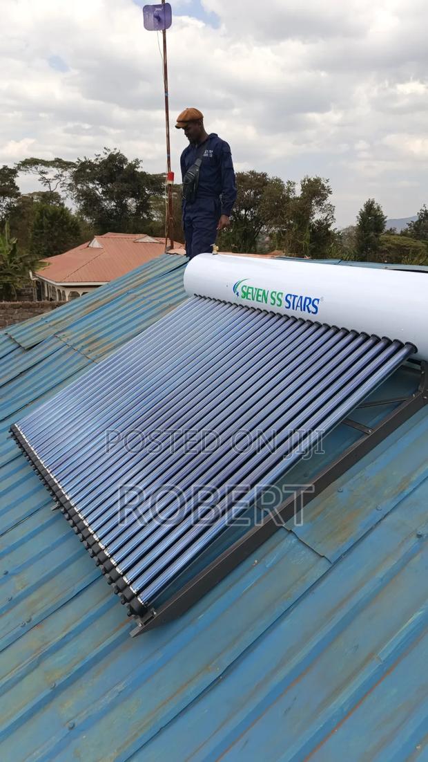 Solar Panel Batteries Inverter Solar Water Heater Installation - thumbnail 5