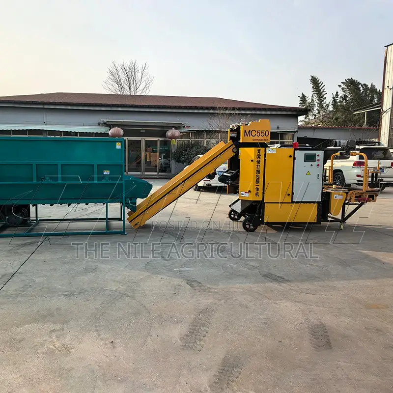 Kenya High-Efficiency Silage Baler, Straw Silage Belt Baler