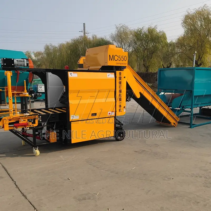 High-Quality Agricultural Straw Baler, Silage Round Baler