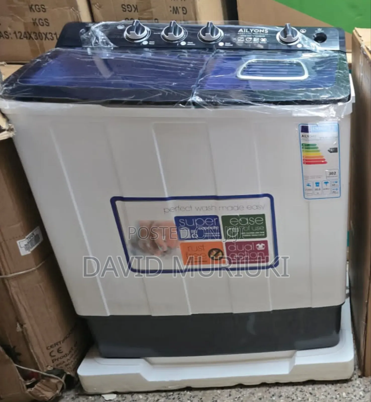 Ailyons Washing Machines 10 Kg Twin Tub