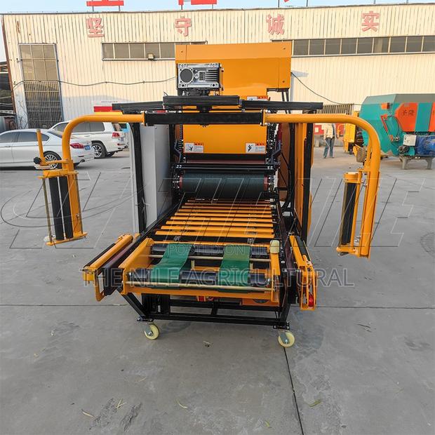Automatic Hay Rice Straw Baler Mini Round Alfalfa Grass Silage Baler - main view