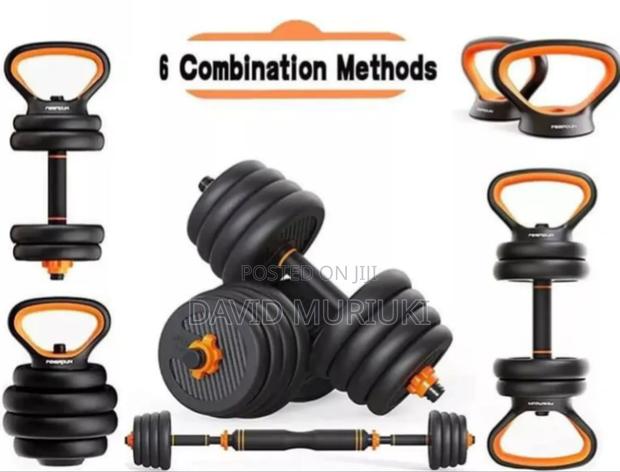 50kg 6in1 Adjustable Kettle Bells Weight