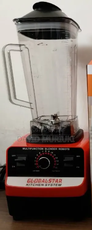 2 in 1 Globalstar Commercial Blender Silvercrest Model