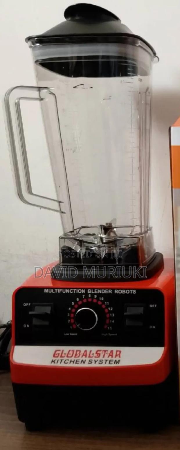 2 in 1 Globalstar Commercial Blender Silvercrest Model