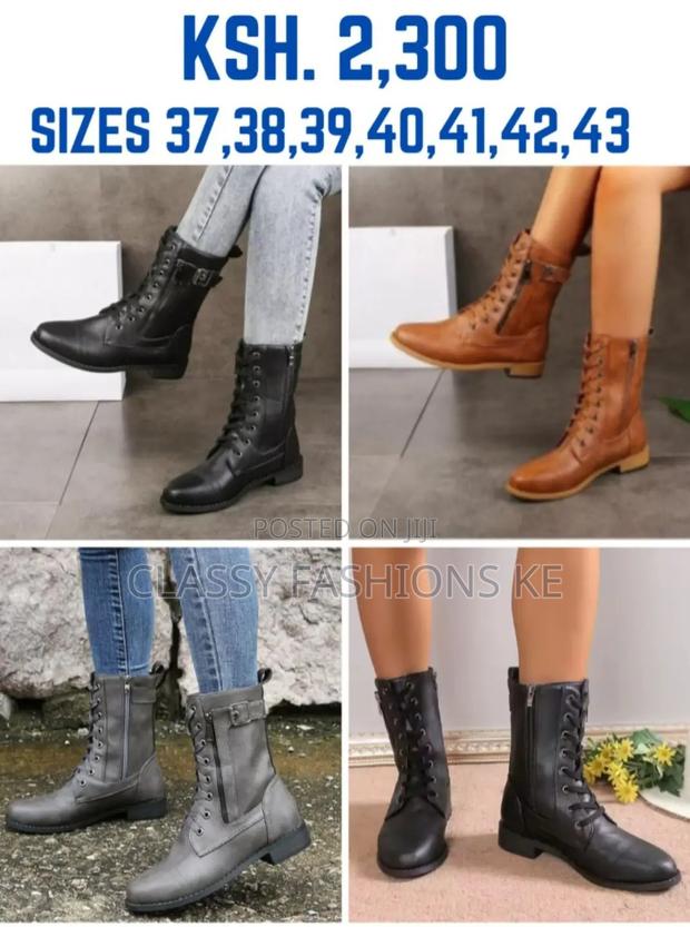 Lady Boots Ladies Boots Black,Grey, Brown - thumbnail 2