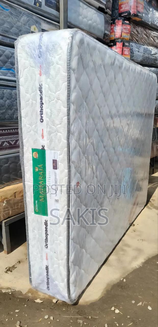6 X 6 X 10 Maharaja Orthopaedic Spring Mattresses. Free Delivery