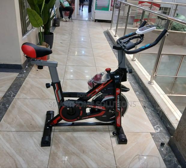 Exercise Spin Bike With Lcd Display
