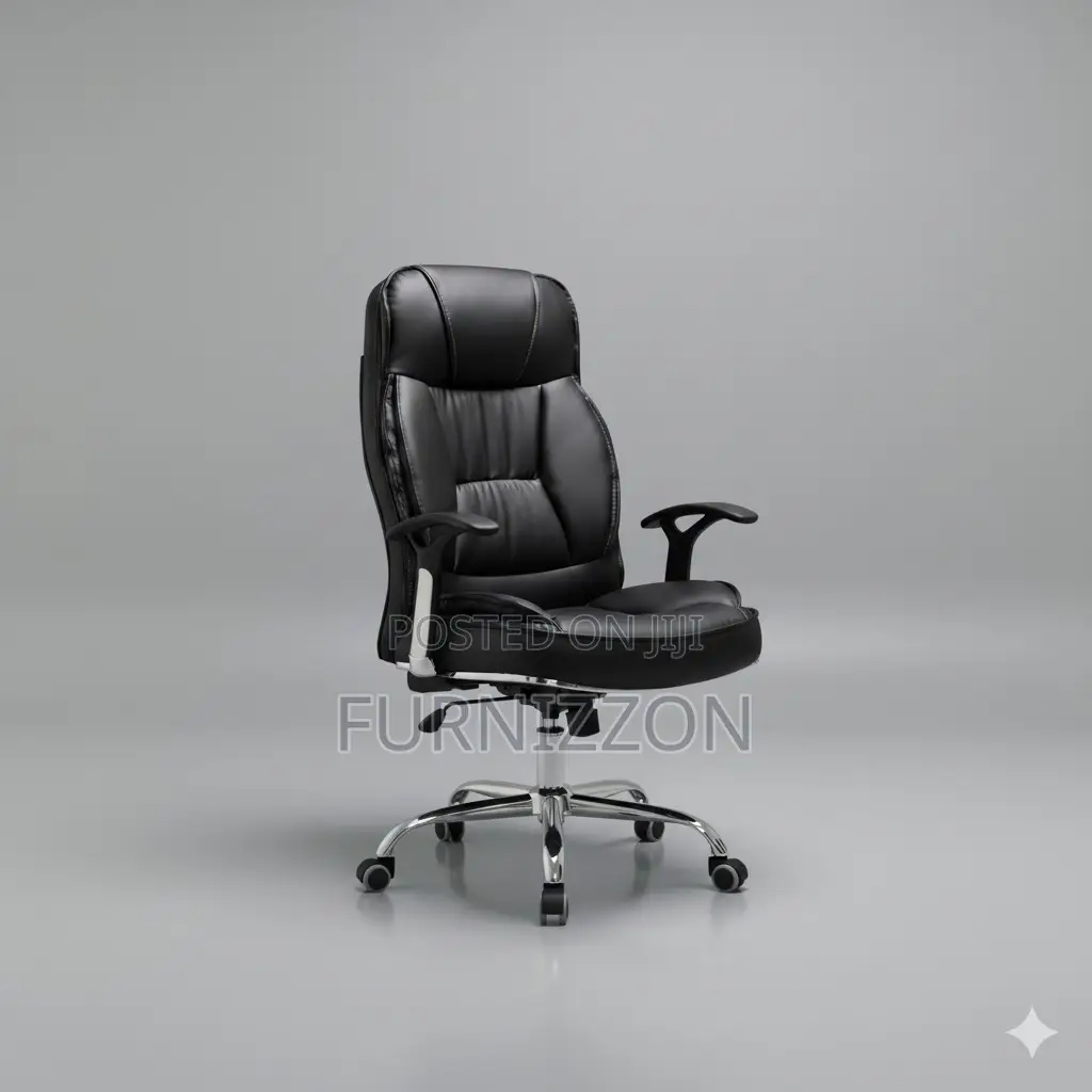 Ergonomic Executive Leather Office Chair