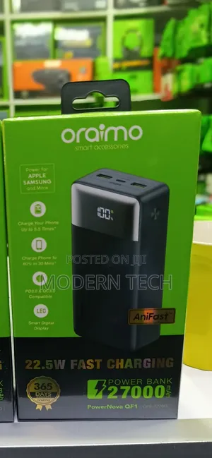 Oraimo Powernova Q21 20000mah 22.5w Power Bank