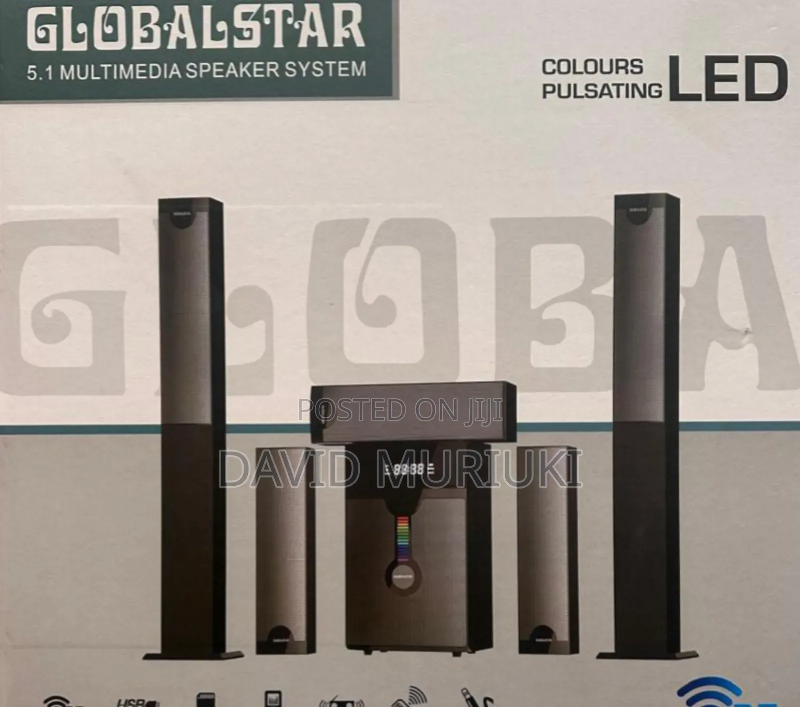 5.1ch Globalstar Multimedia Systems 
Woofers