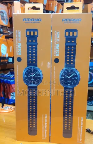 Amaya Asw 10 Ultra Stainless Steel Smartwatch
