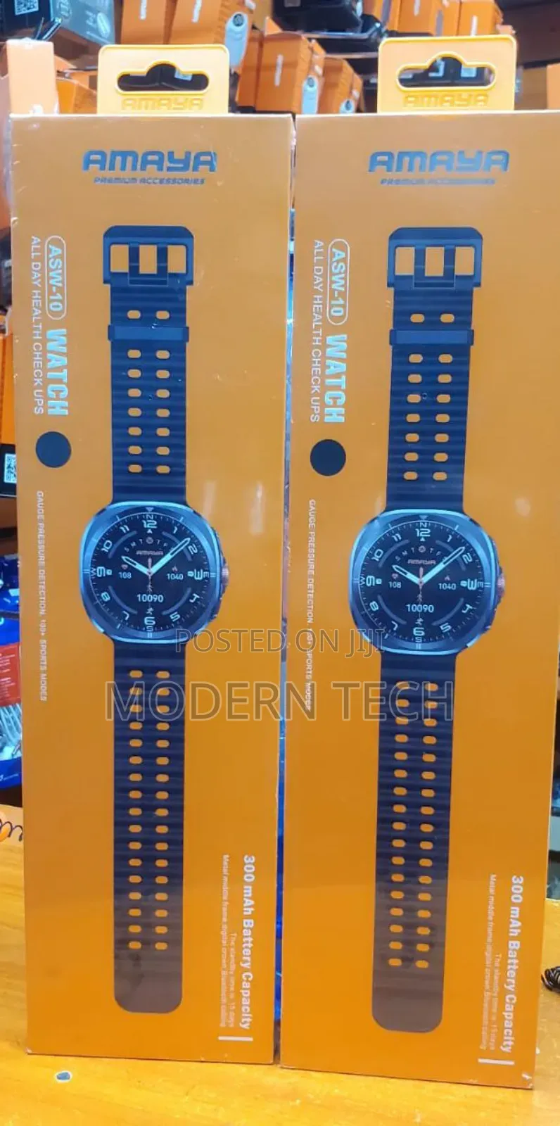 Amaya Asw 10 Ultra Stainless Steel Smartwatch
