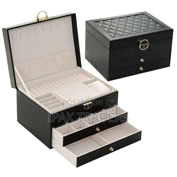 *Multi-Layer Jewelry Storage Box Large Capacity Organizer - main view