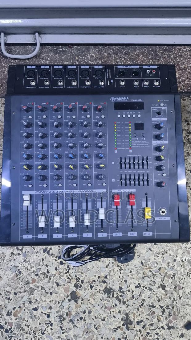 Yamaha 6 Channel Mixer - main view