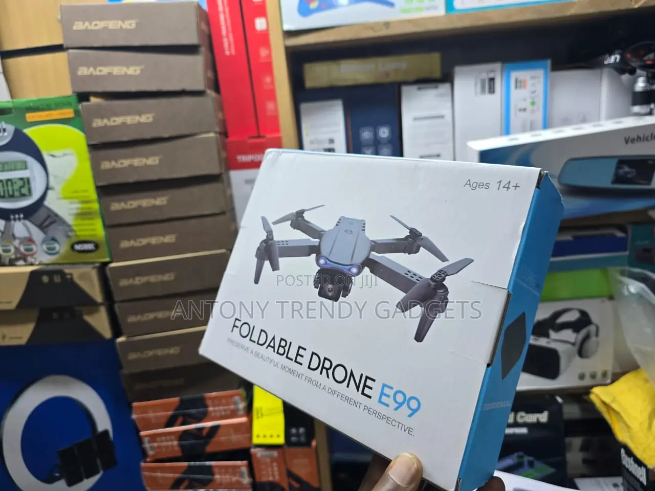 E99 Foldable Quadcopter Drone Beginner Friendly