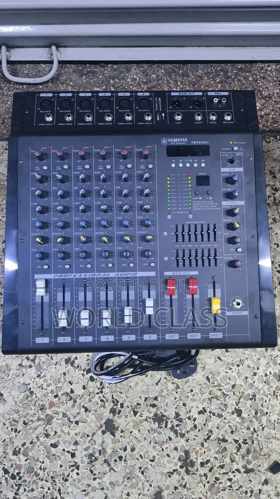 6 Channel Powerful Professional Mixer