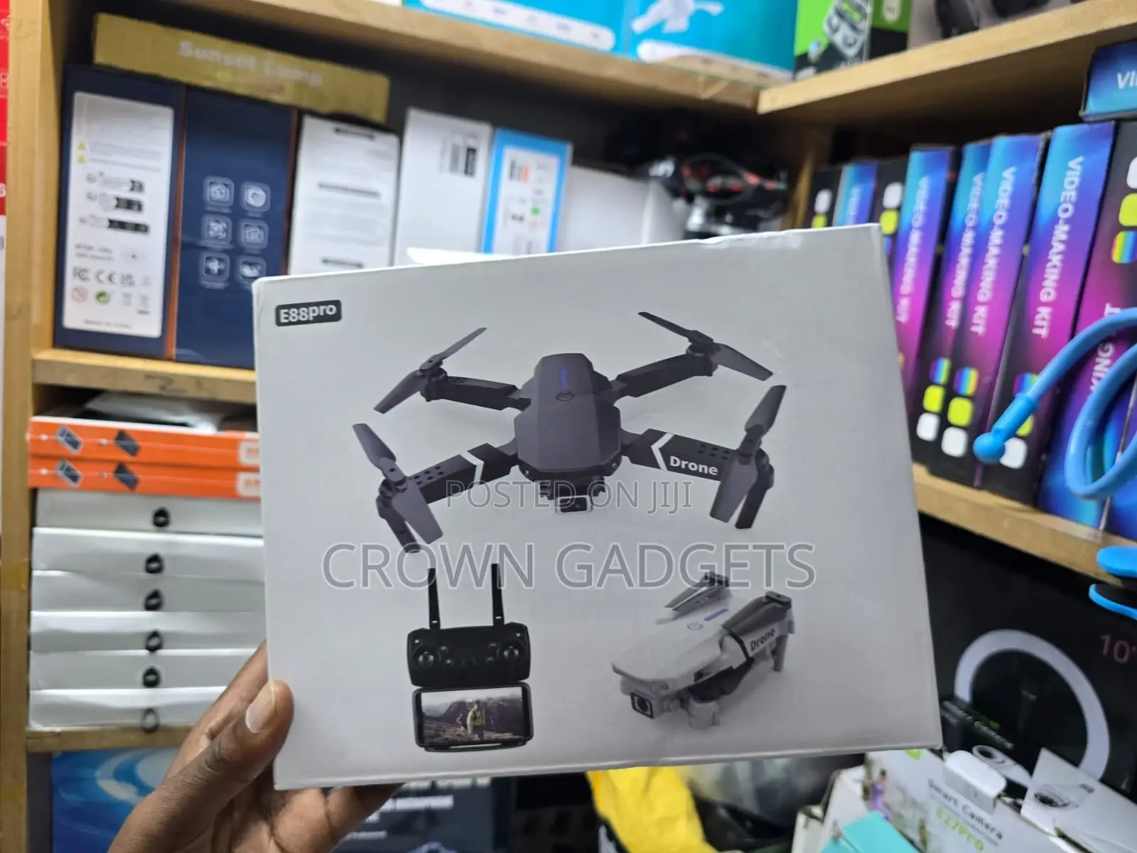 E88 Pro Foldable Drone Dual Camera Wifi FPV